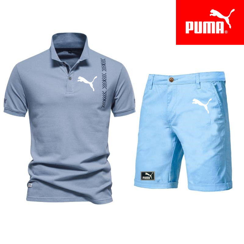 PUMA-Męski casualowy letni garnitur