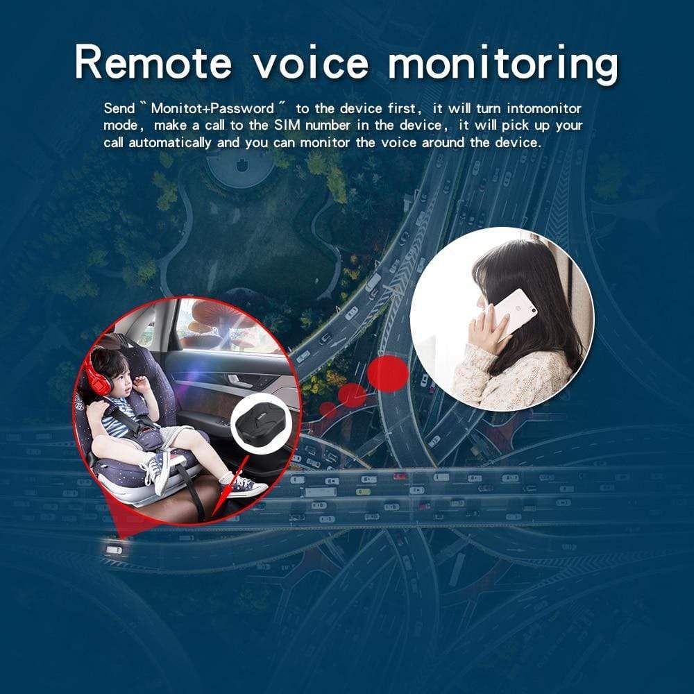 GPS Tracker TK905 Global | Remote Listen