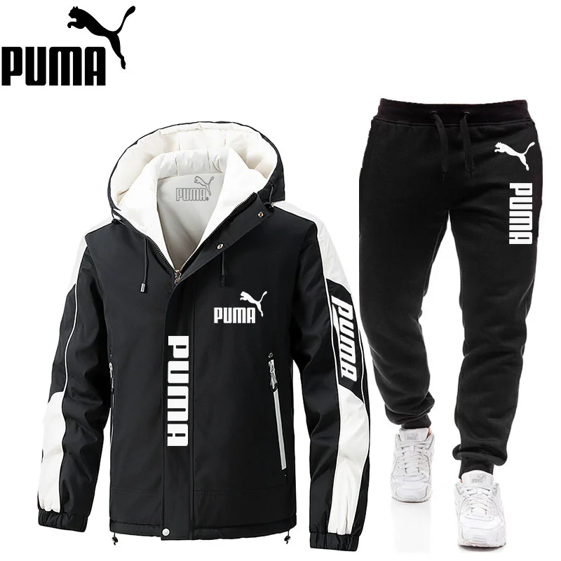 PUMA - Dwuczęściowa kurtka i spodnie męskie Oferta ograniczona czasowo: Kup jeden, a drugi dostaniesz gratis!!!