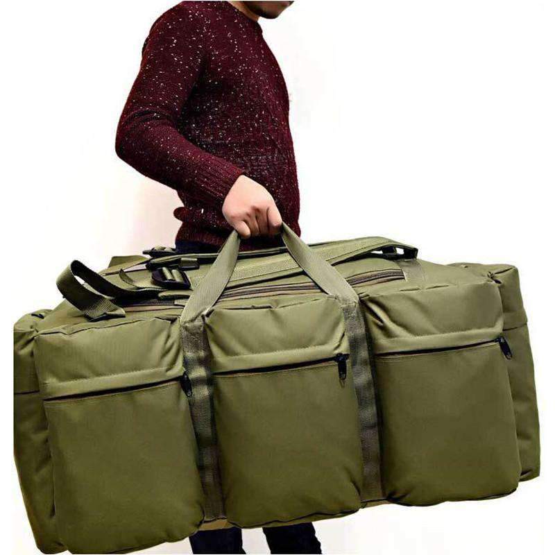 Military Duffel Backpack Combo Bag