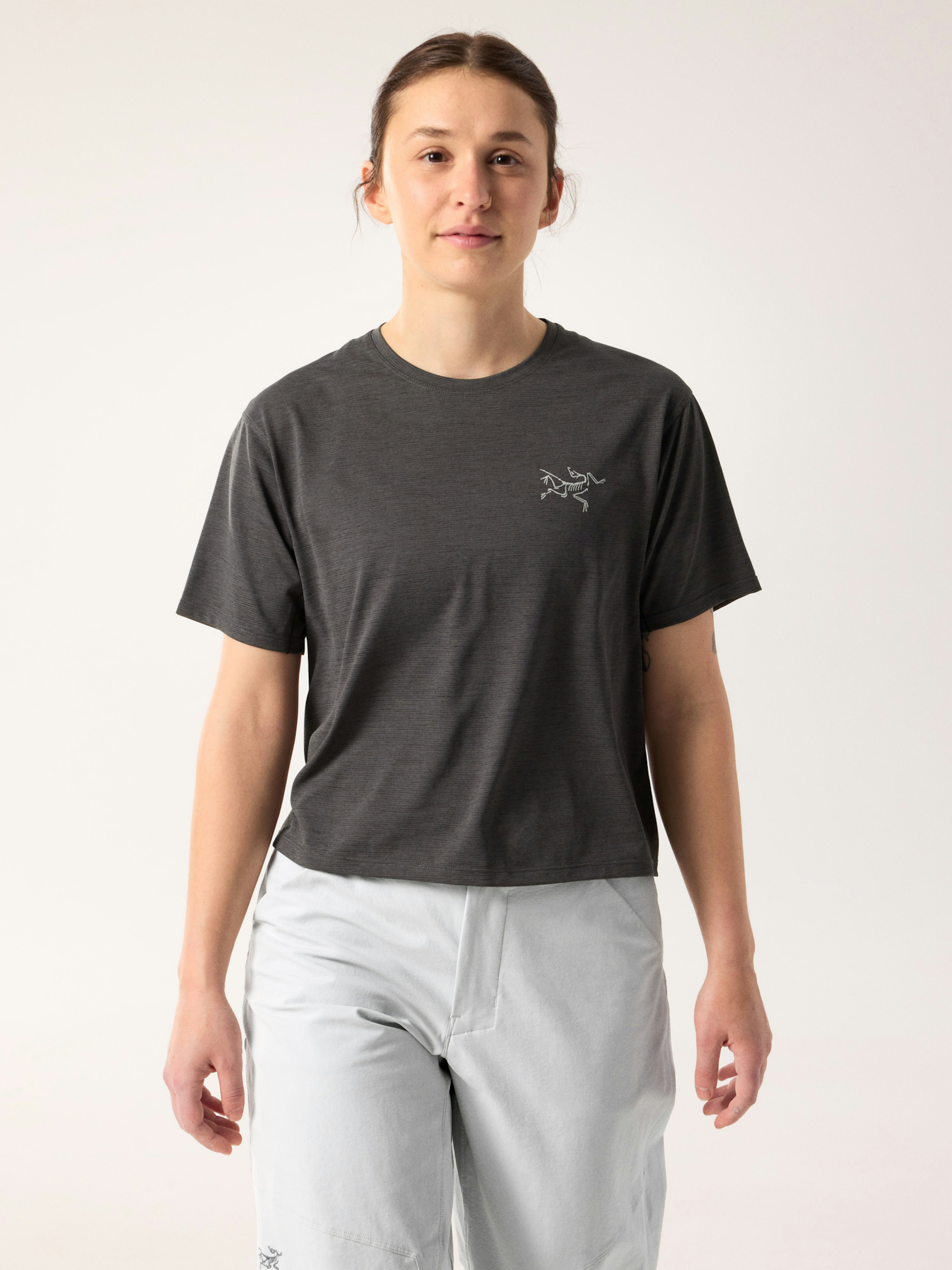 Taema Crop Topo Shirt SS Women's