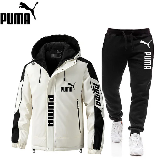 PUMA - Dwuczęściowa kurtka i spodnie męskie Oferta ograniczona czasowo: Kup jeden, a drugi dostaniesz gratis!!!