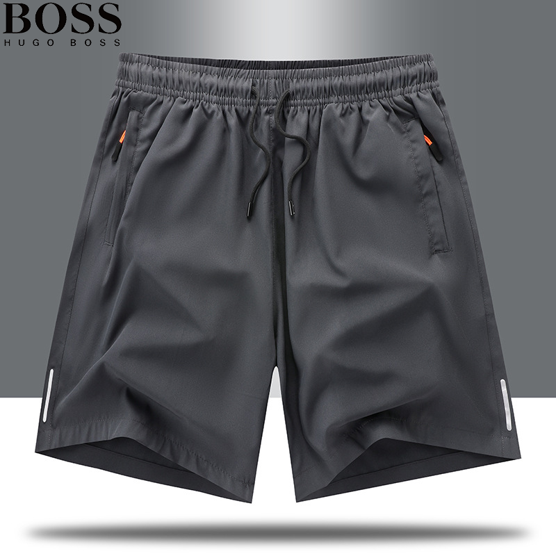 New ice silk breathable reflective sports casual pants