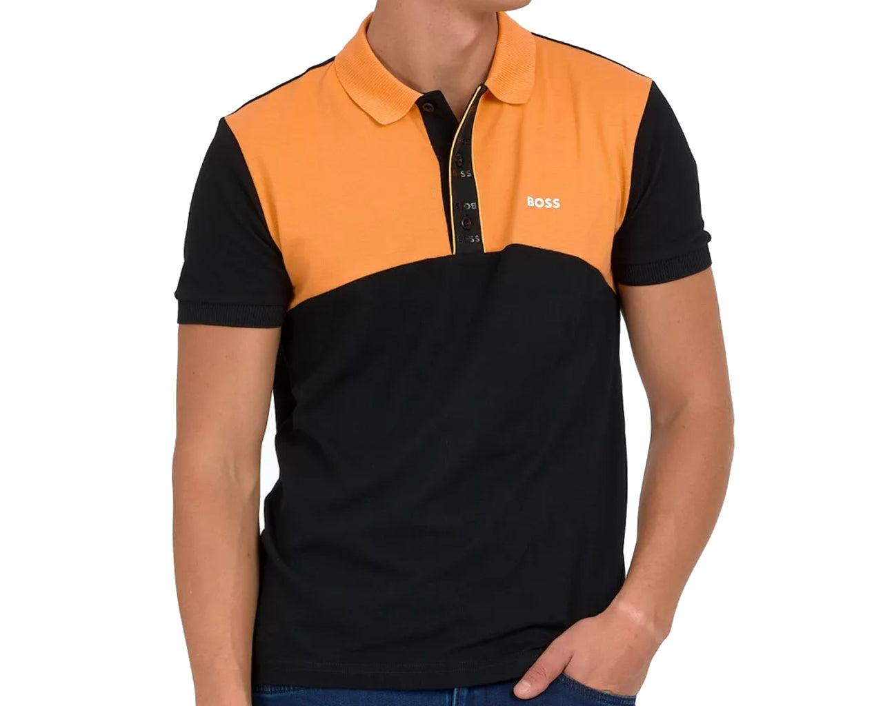 Paddy 6 50476933 001 Regular Fit Polo Shirt Black