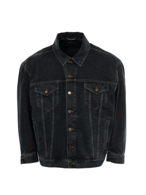 EGG Shape Denim Jacket