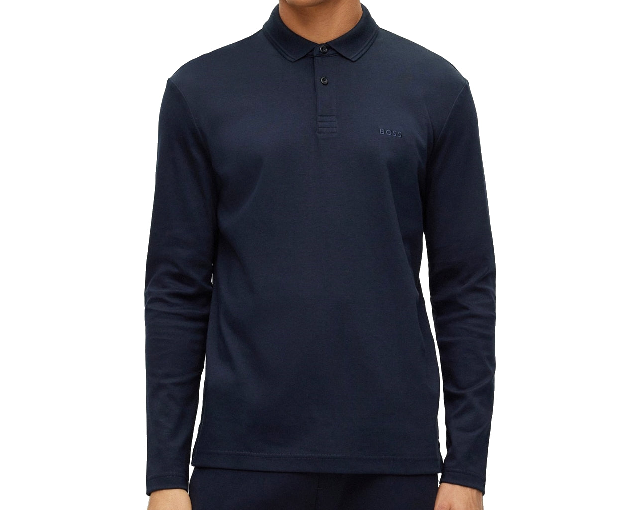 Pirol 50476433 Long Sleeved Polo Shirt Navy