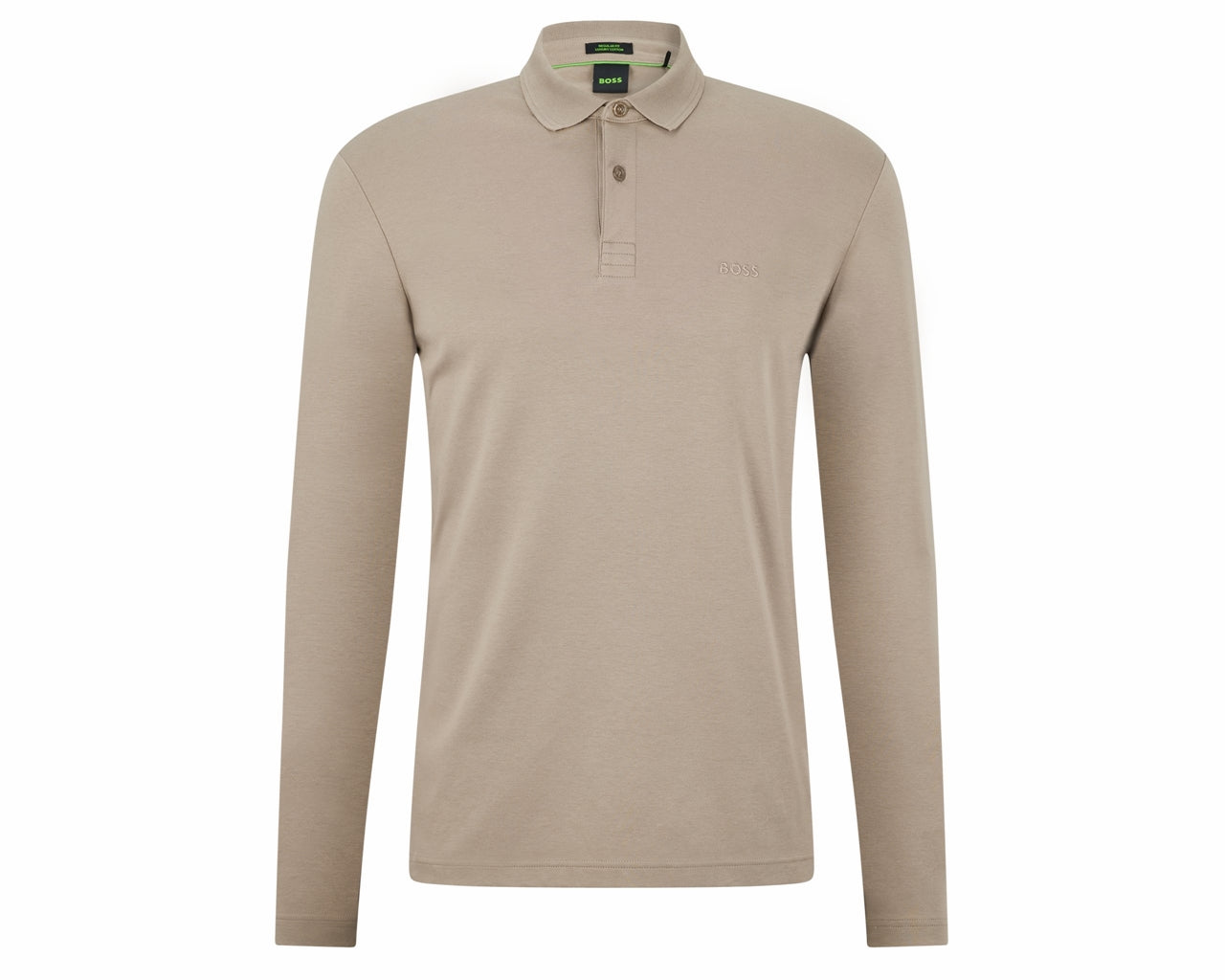 Pirol 50476433 Long Sleeved Polo Shirt Beige