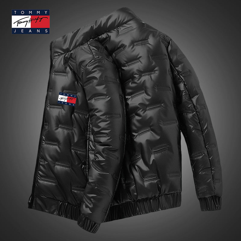 Sheepskin down jacket