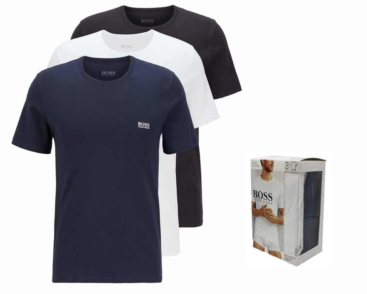 RN 3 Piece 50325887 984 Crew Neck T-Shirt