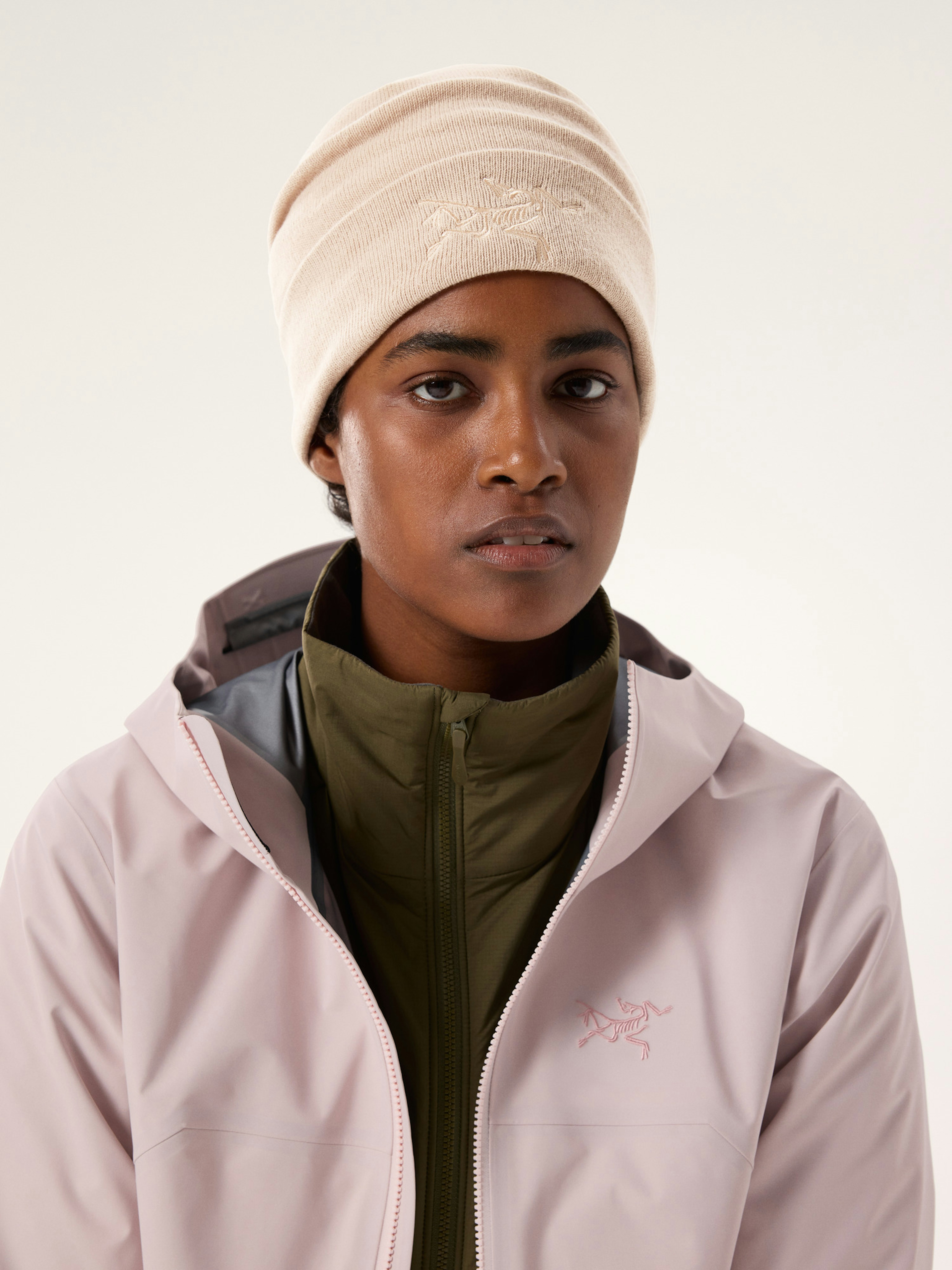 Embroidered Bird Toque