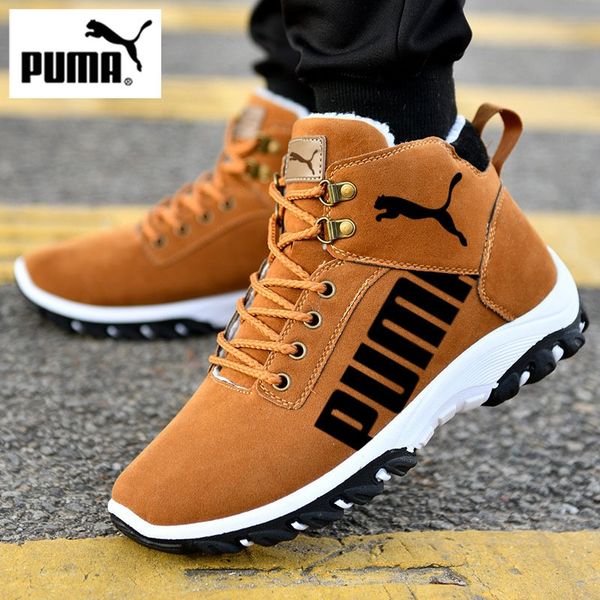 Men's Winter Velvet Warm High Top Snow Boots