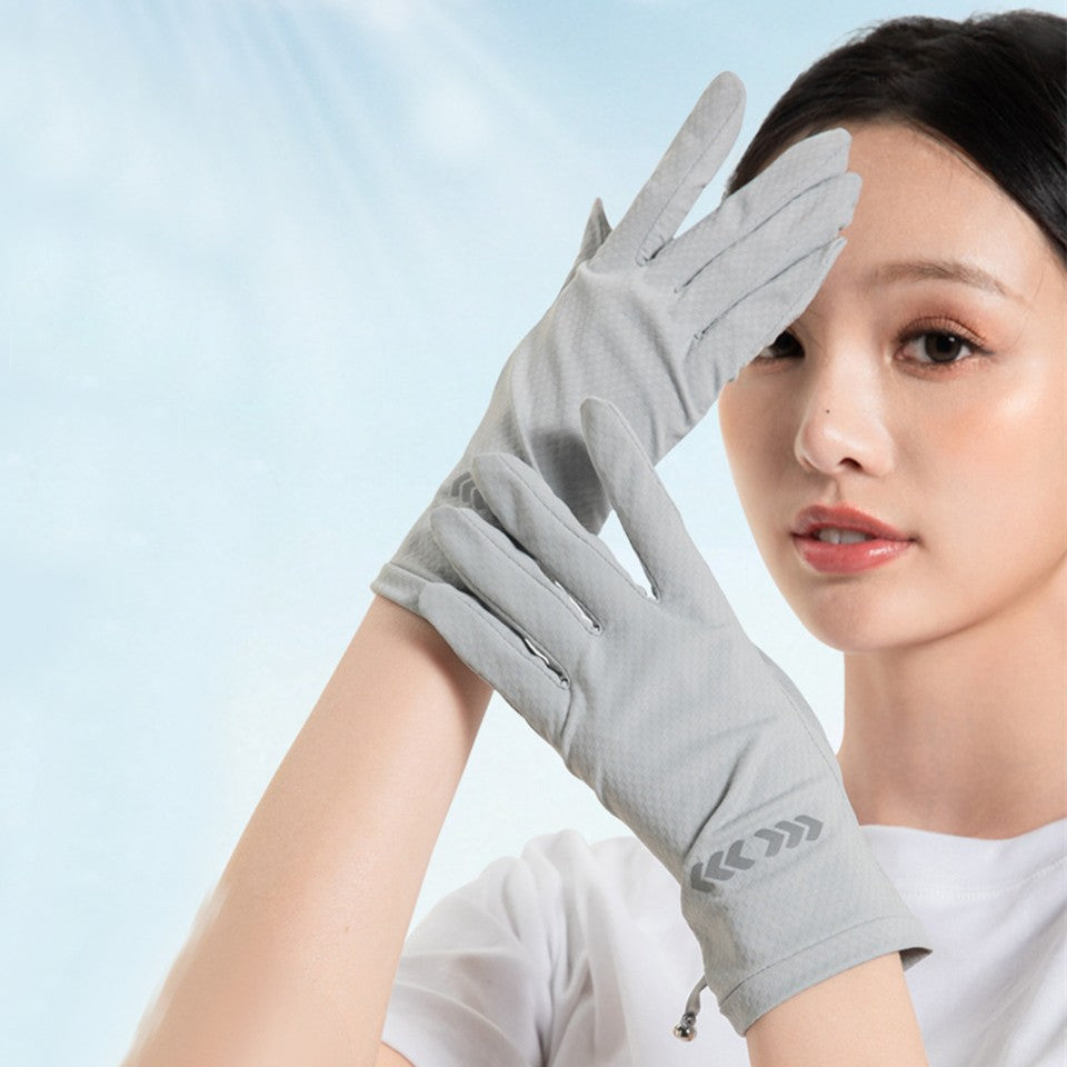 Men/Women UV Protective Gloves, for Driving, Trekking, Picnics, and Outdoors