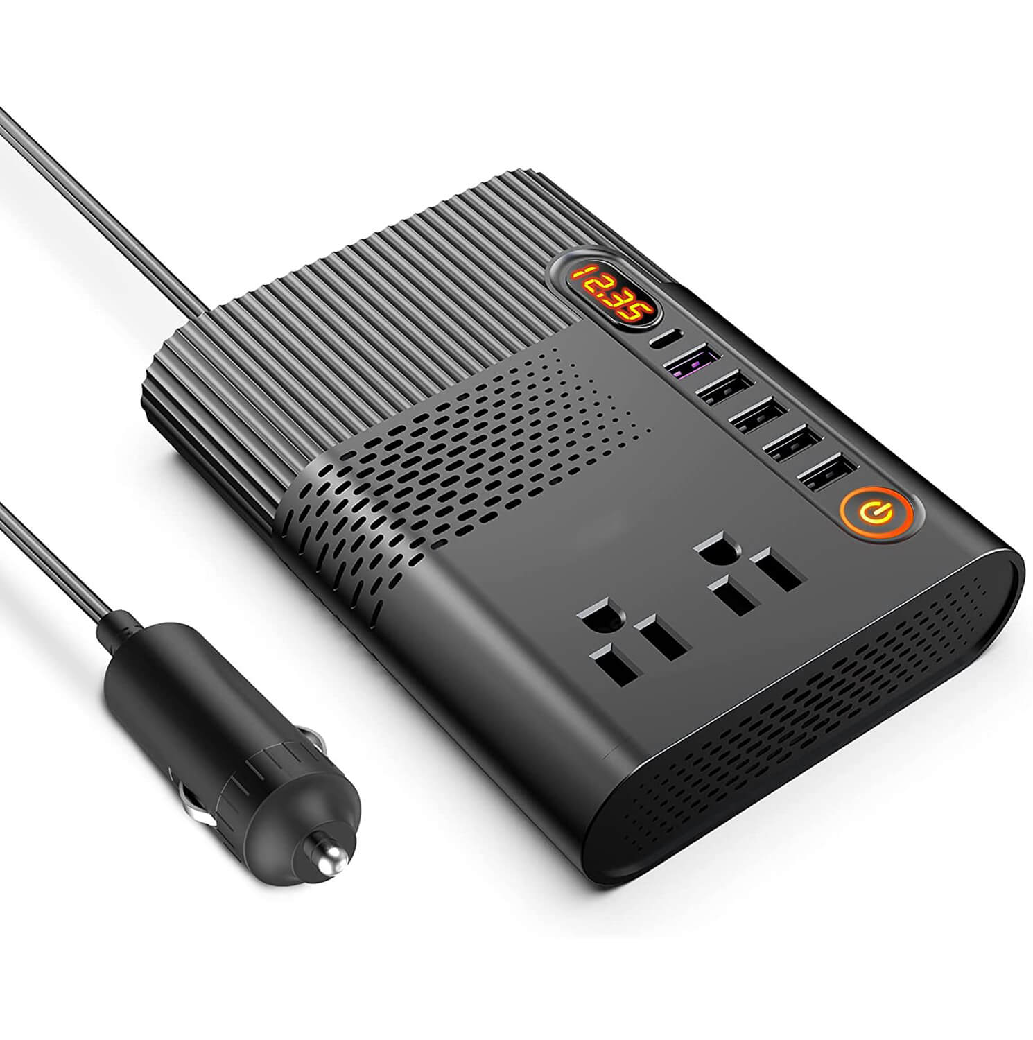 Car Power Inverter DC 12V to 110V AC converter