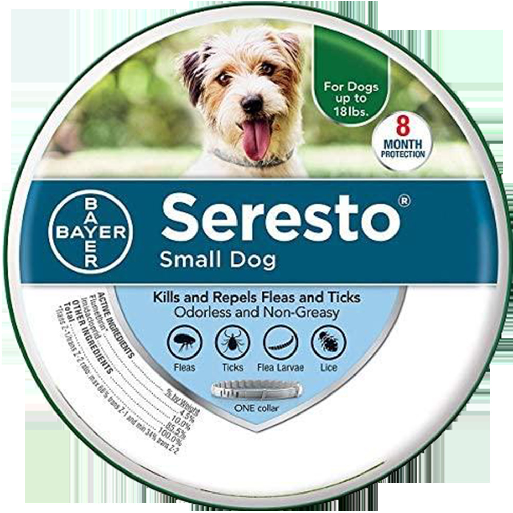 Flea and Tick Collar for Dogs, 8-Month Flea and Tick Collar for Large Dogs Over 18 Pounds