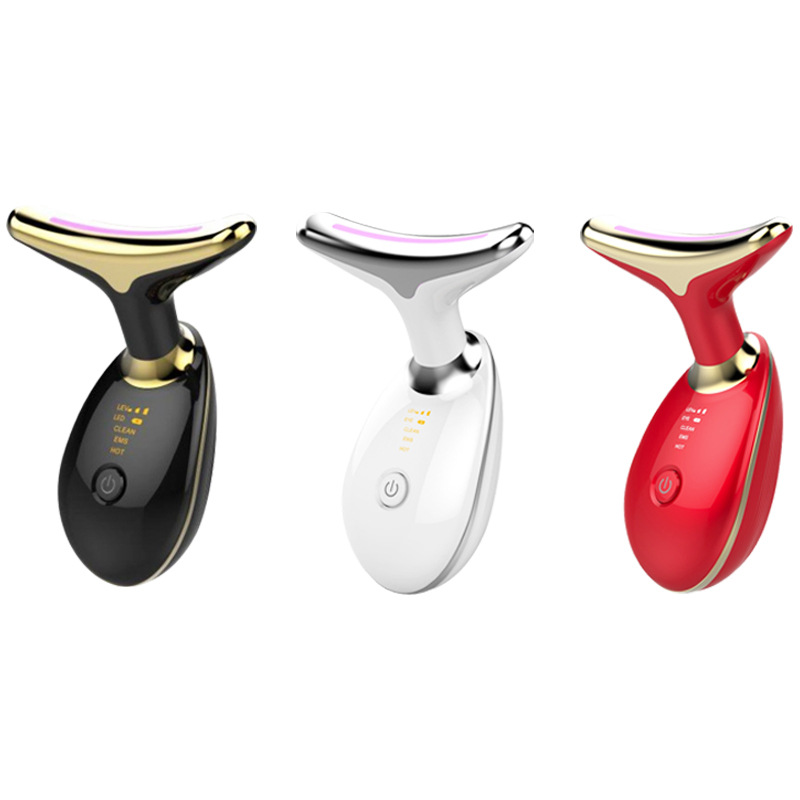 Double Chin Device LED Photon Heating Therapy Neck Care Tool  Massager