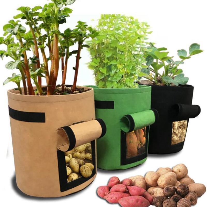 Potato Grow Bag (with side opening)