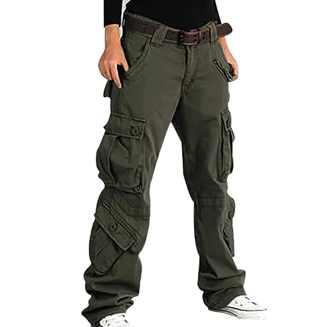 Women's Casual Army Cargo Military Combat Hiking