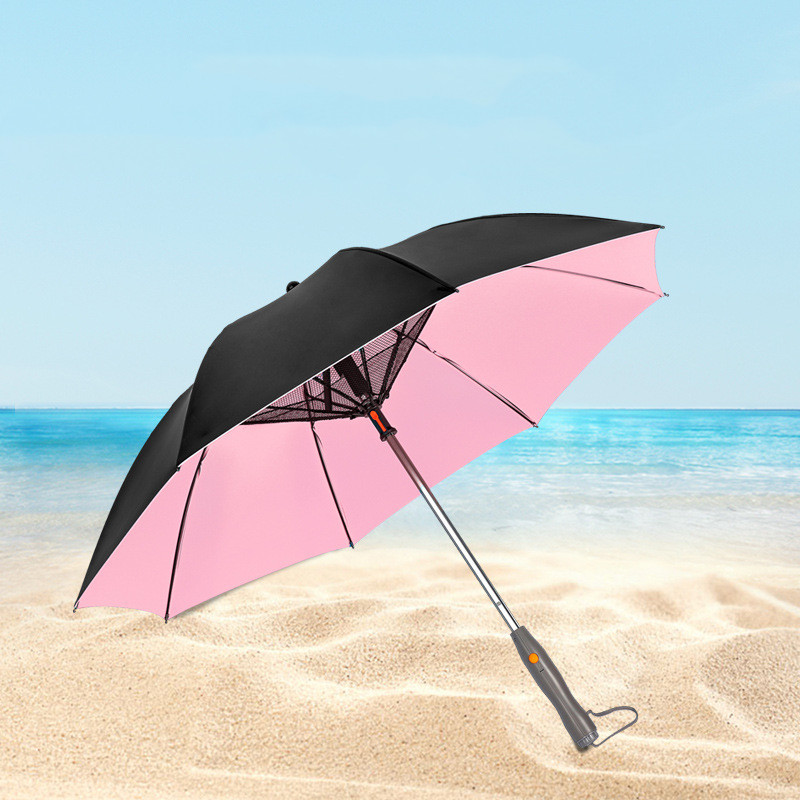 Umbrella With Electric Fan | USB Operated