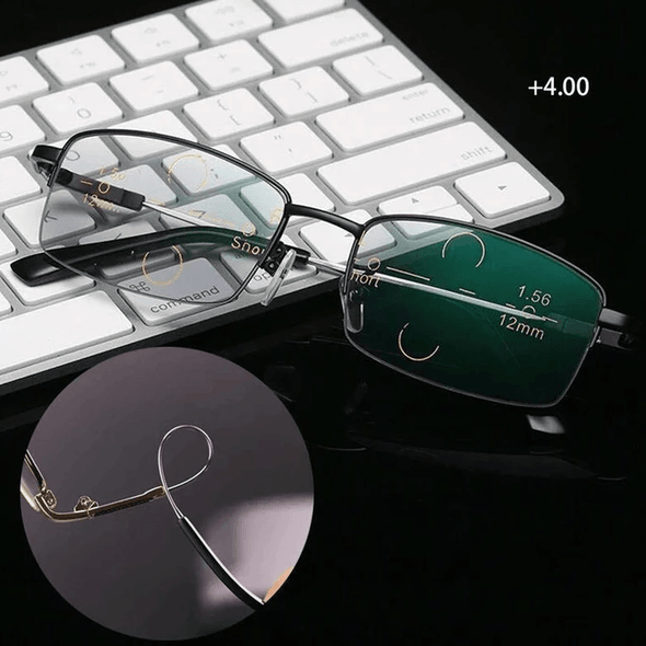 Titanium Progressive Reading Glasses