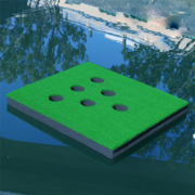 1.8' x 2'Floating Golf Turf Game - Floating Golf Green Mat