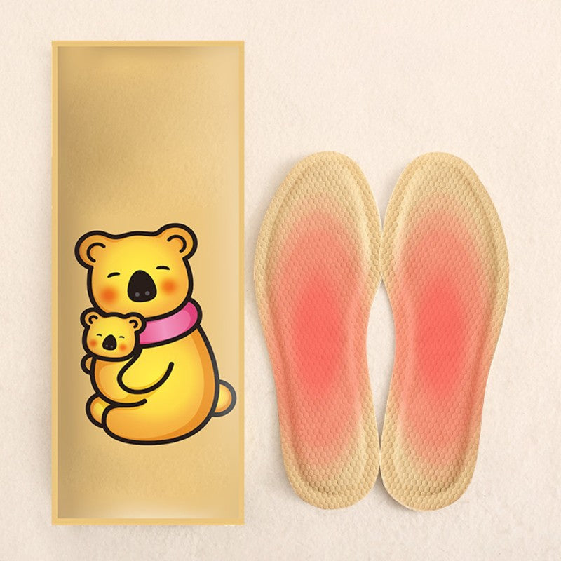 Heated mugwort insoles, 52° (10 pairs)