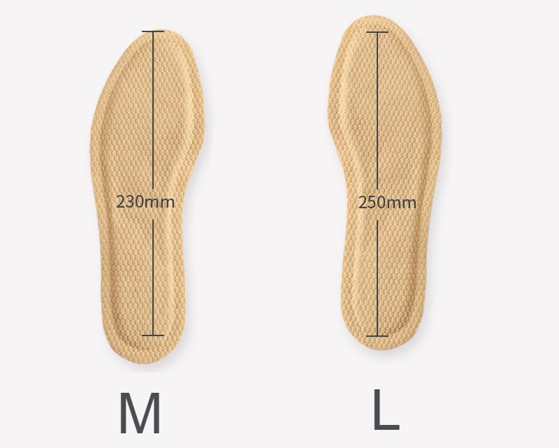 Heated mugwort insoles, 52° (10 pairs)