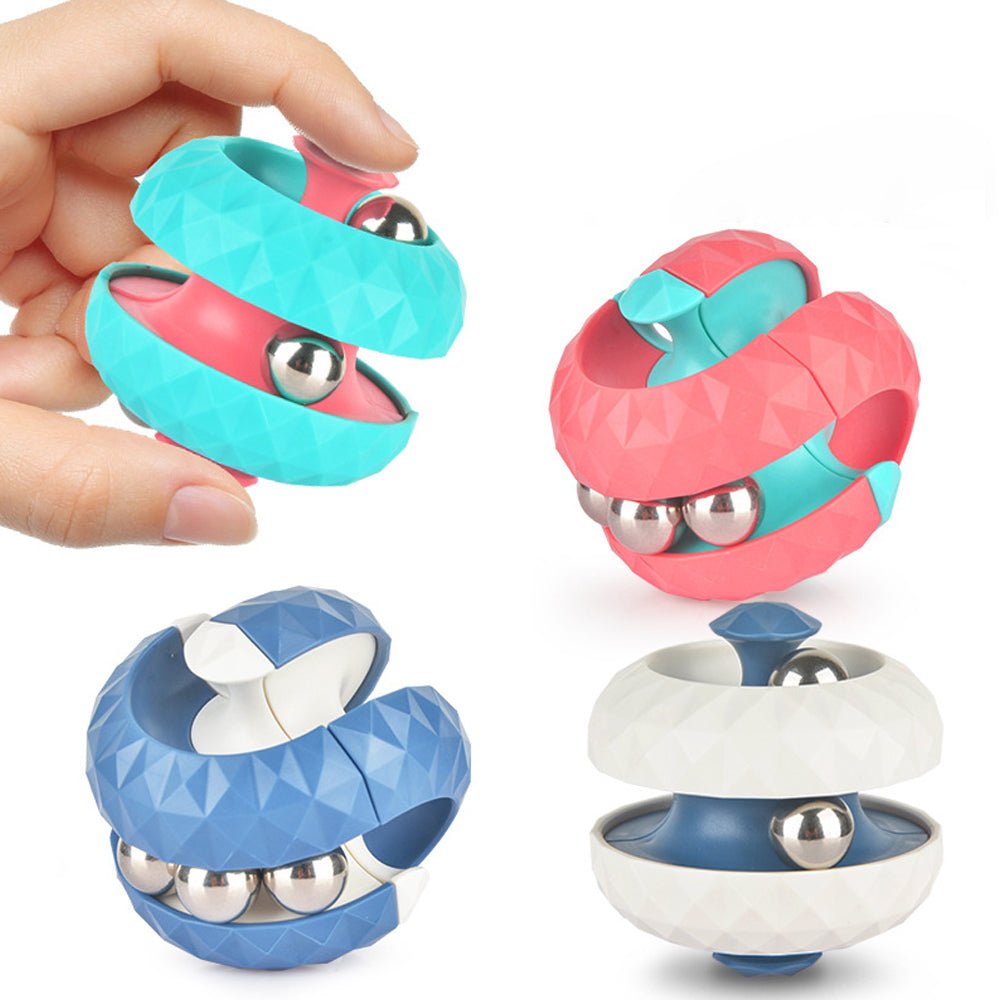 Track Pinball Finger Spinner