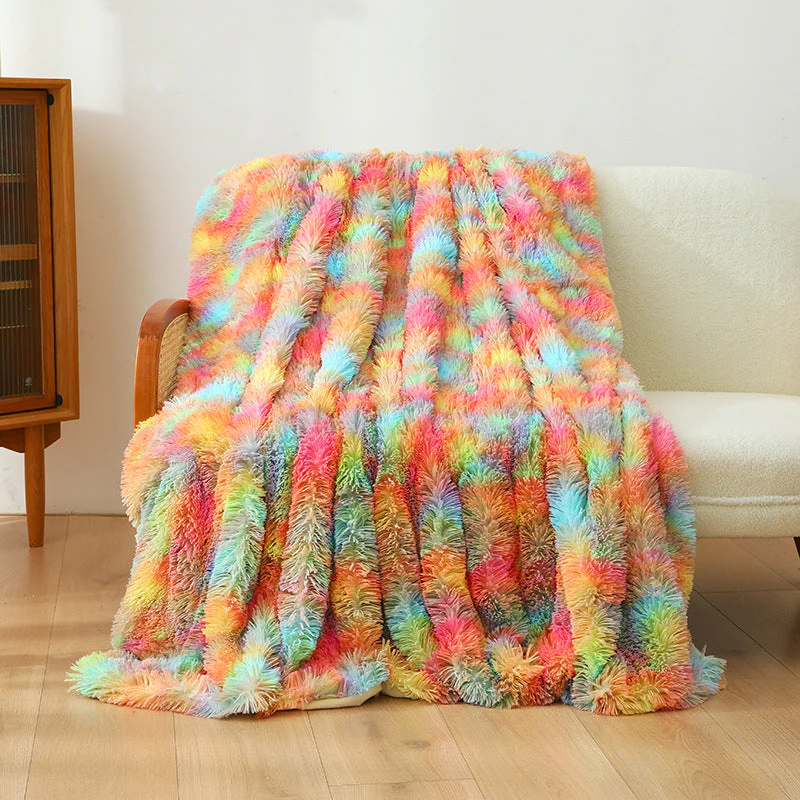 Colorful Soft Plush Blanket
