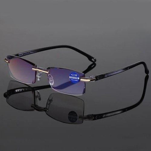 Clarkod Sapphire High Hardness Anti-blue Progressive Far And Near Dual-Use Reading Glasses