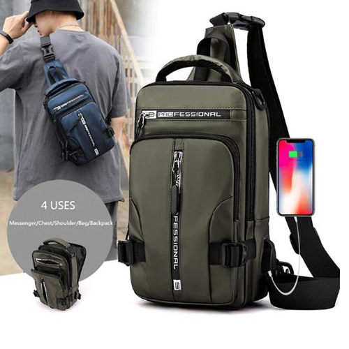 Anti-theft Waterproof Crossbody Bag