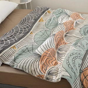 Cotton Gauze Sofa Four Seasons Non-slip Cover Cloth Blanket