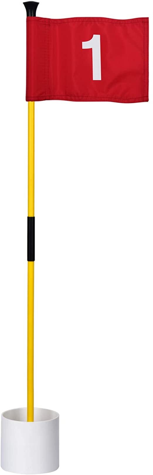 3 Feet mini Golf Flagstick for Backyard Golf Putting Green