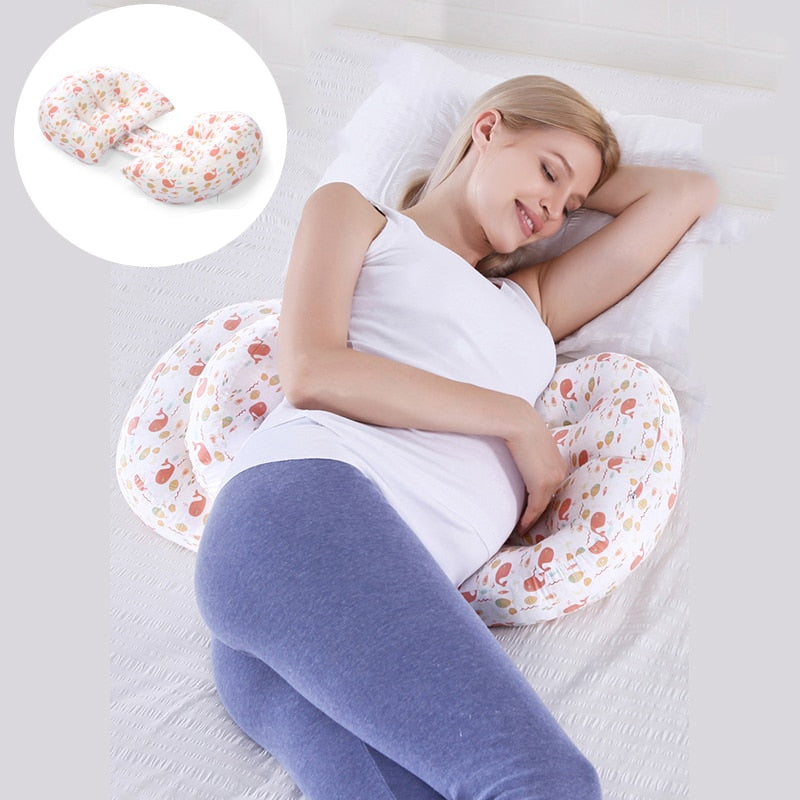 Newbornlove Pregnancy Pillow for Travelling & Side Sleepers