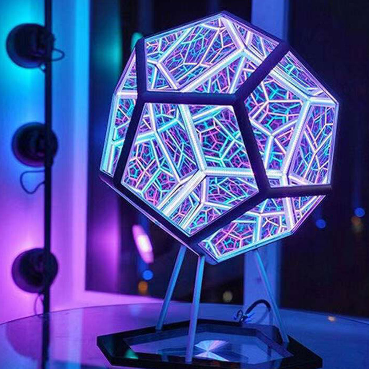 Infinity Dodecahedron Color Art Light Fantasy