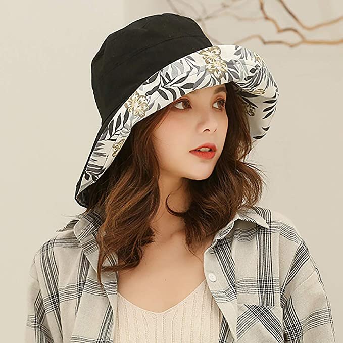 Wide Brim Cotton Summer Hat