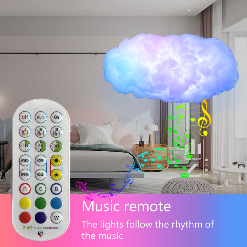 USB Cloud Light APP Control Music Synchronization Ambient Light