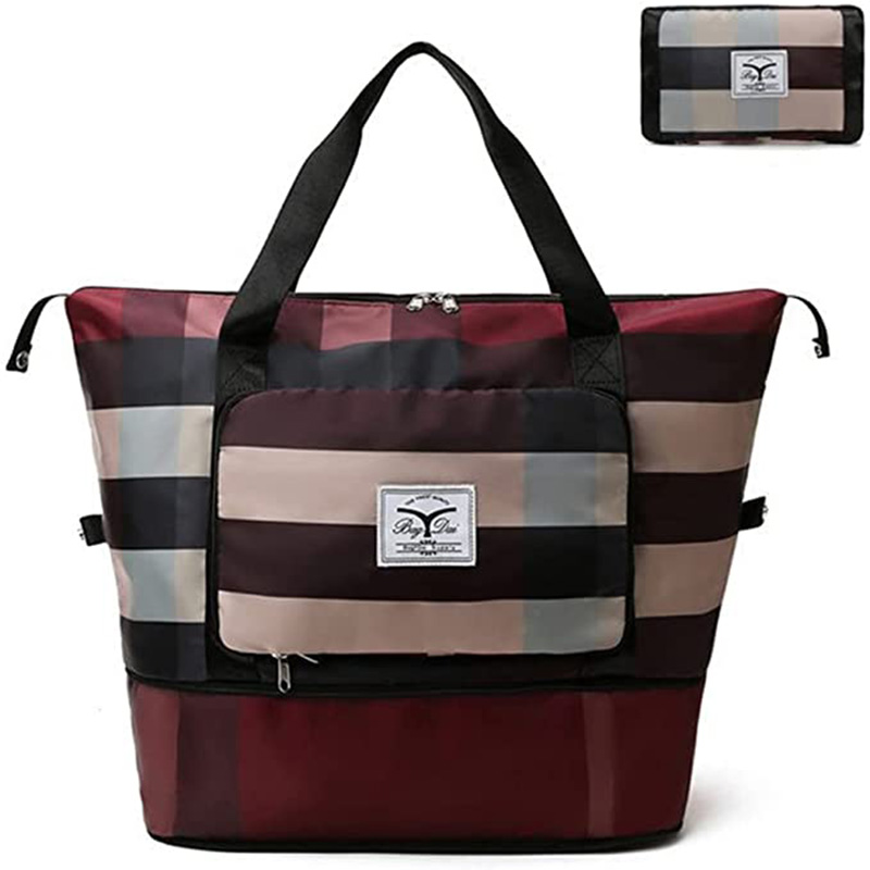 New Foldable Dry/Wet Separation Travel Bag