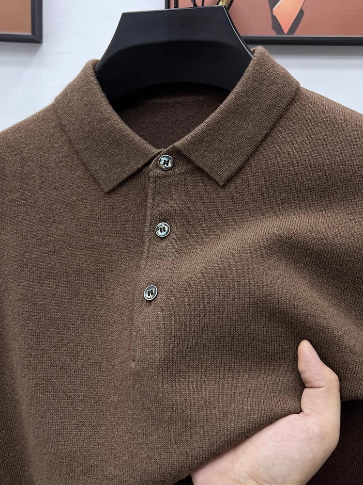 2025 Men's business casual high-end cashmere sweater