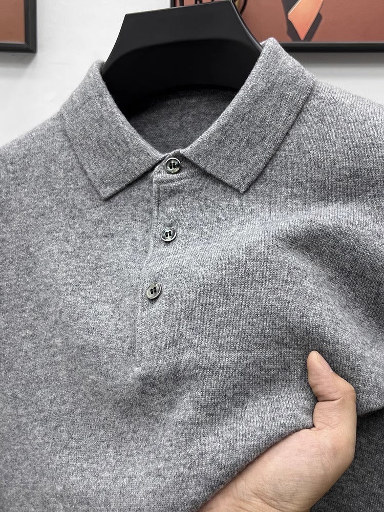 2025 Men's business casual high-end cashmere sweater