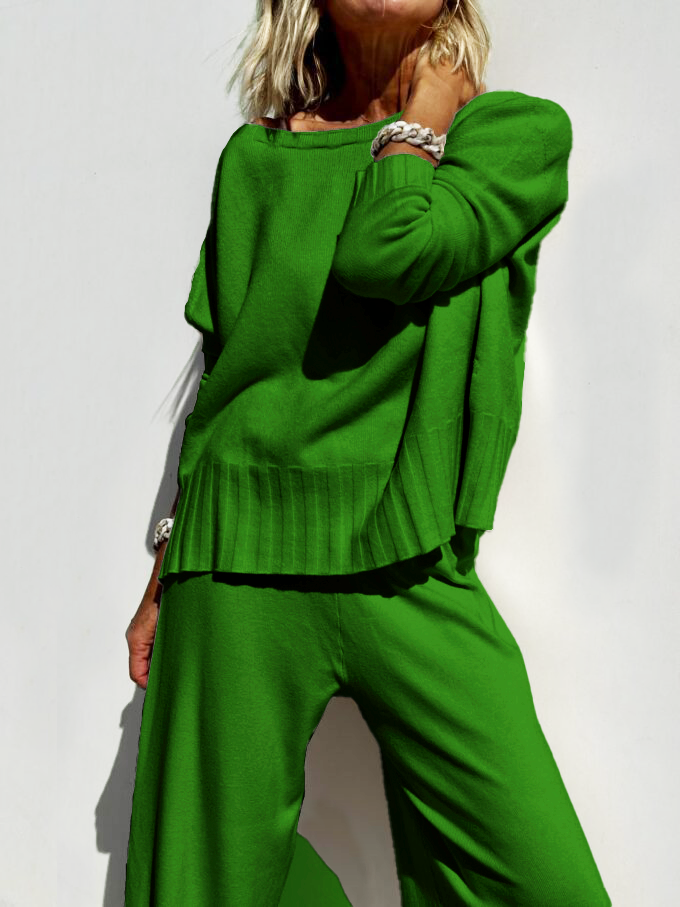 ⏰ LAST DAY SAVE 49% 💥 2025 Hot Sale Soft Cashmere Casual Sweater Suit