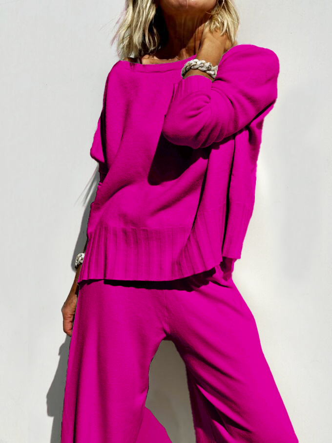 ⏰ LAST DAY SAVE 49% 💥 2025 Hot Sale Soft Cashmere Casual Sweater Suit