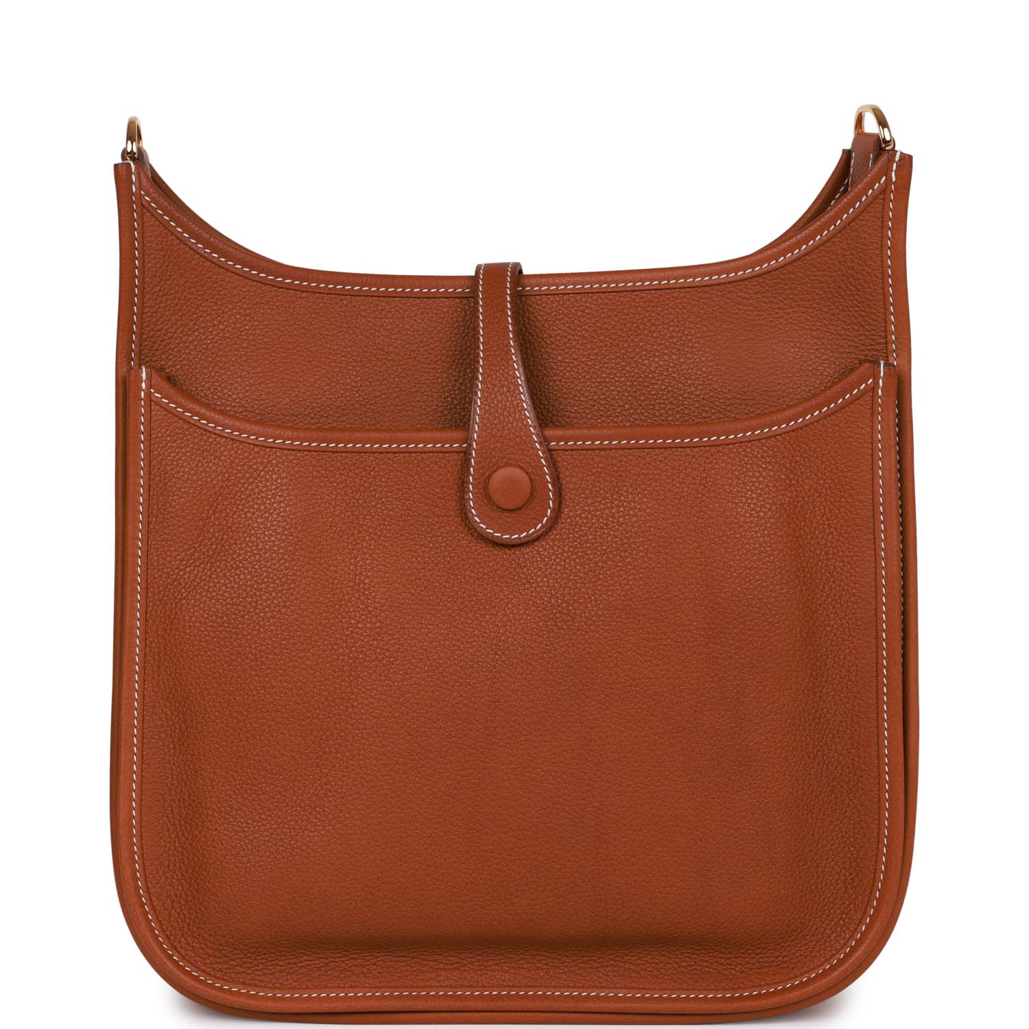 Evelyne III PM Fauve Barenia Faubourg Gold Hardware