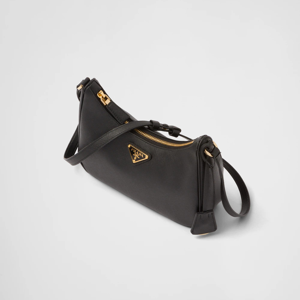 Re-Edition Saffiano leather mini bag