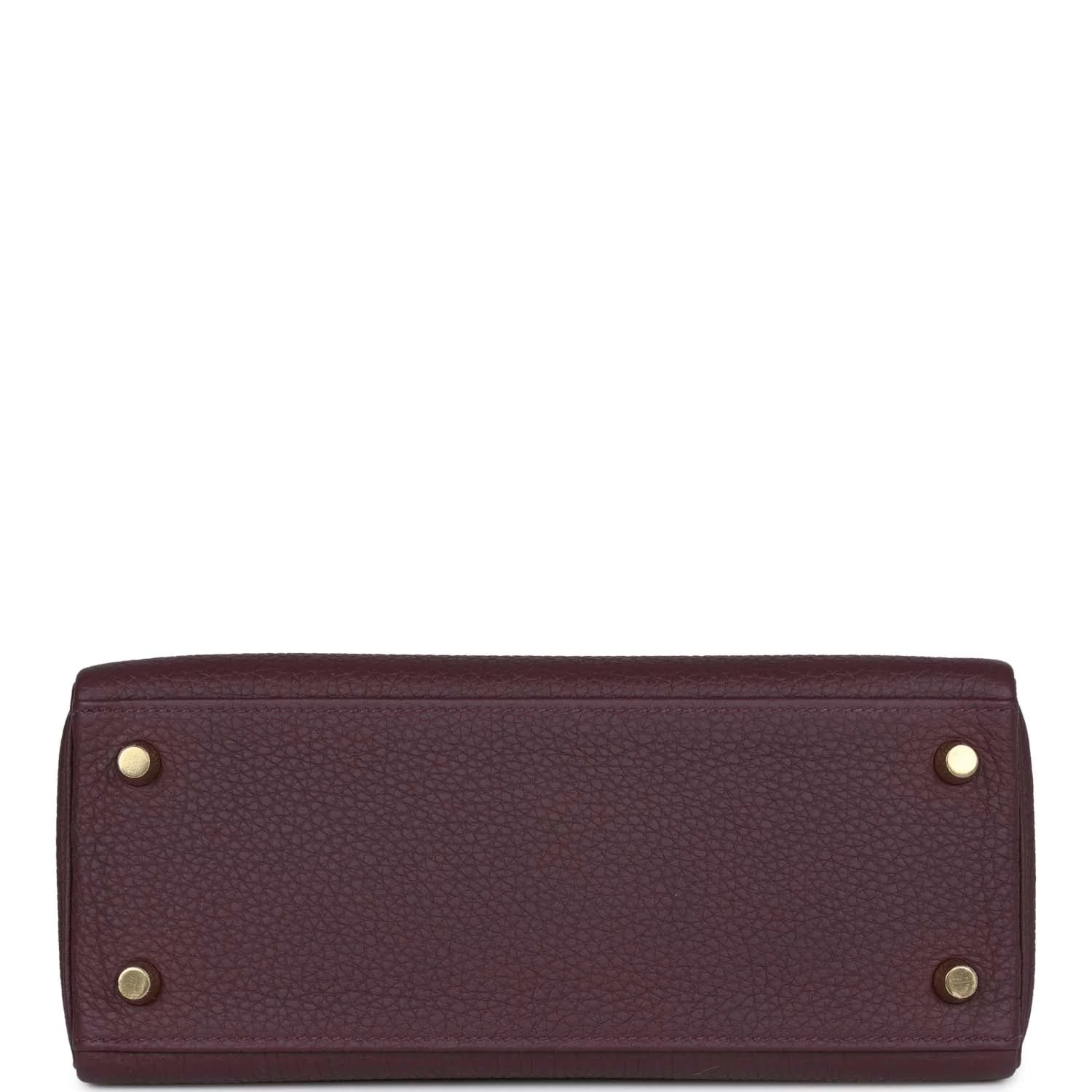 Kelly Retourne 25 Cassis Togo Gold Hardware