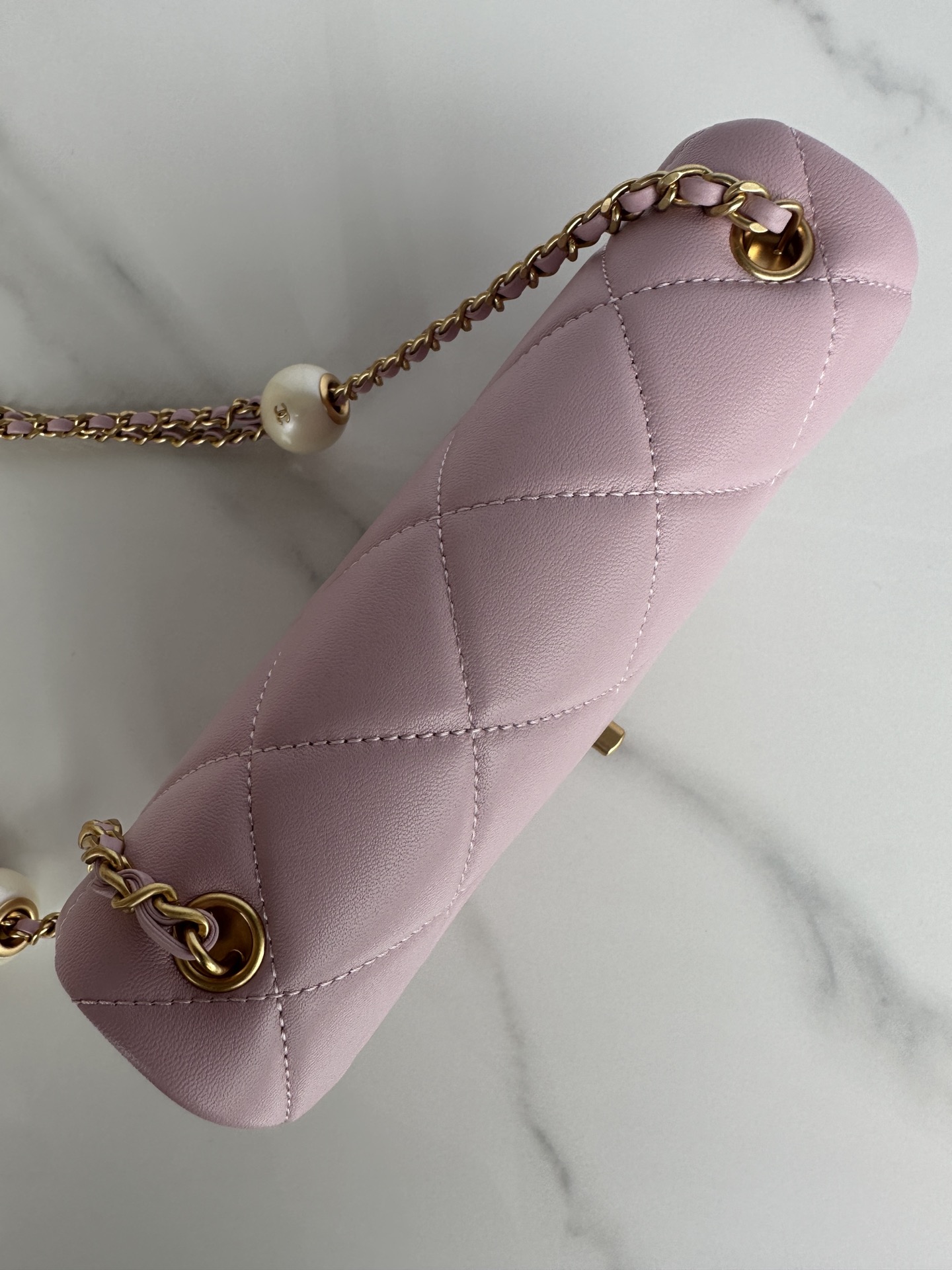 CHANEL Small Flap Bag Pink-AS4861