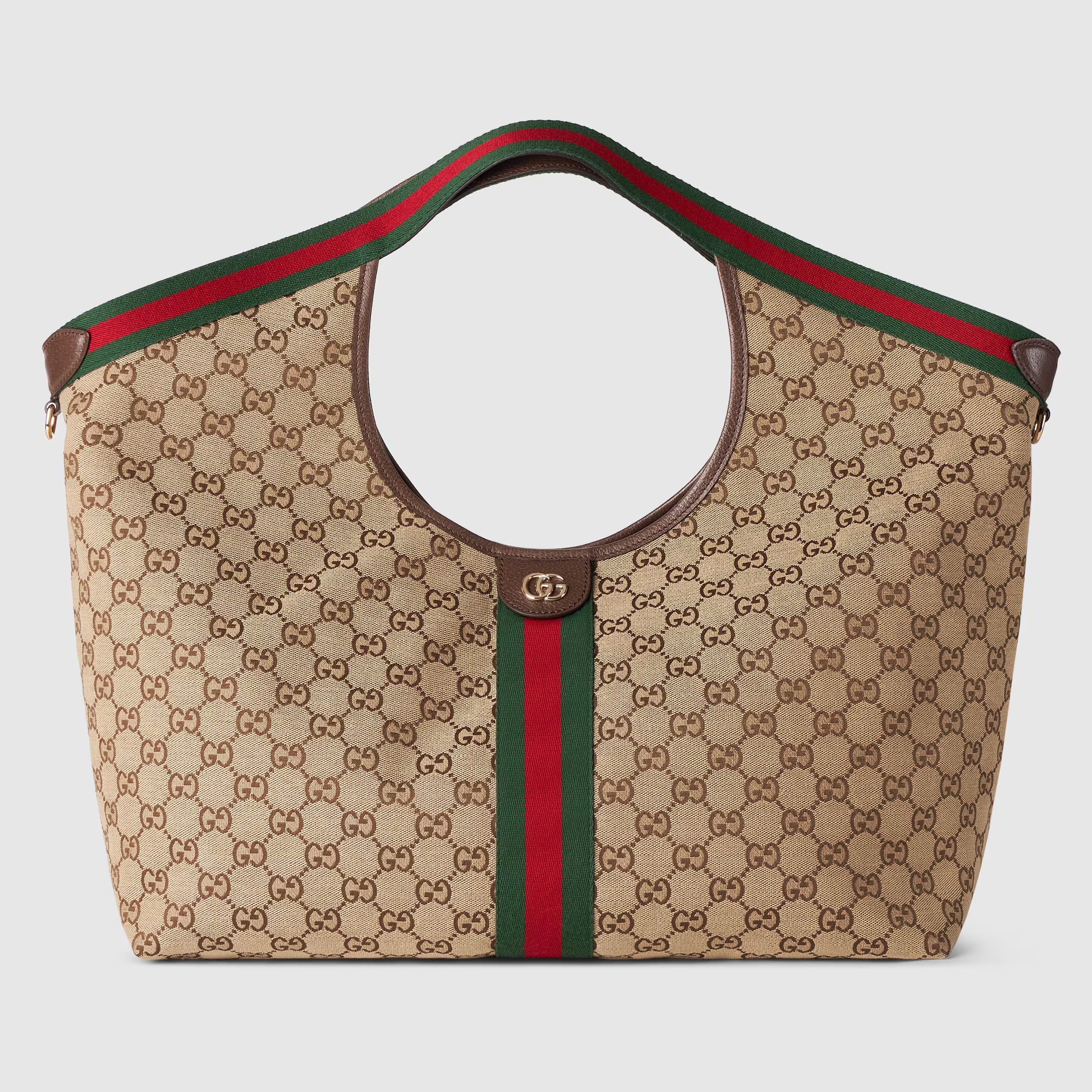 Gucci Giglio Large Tote Bag Beige