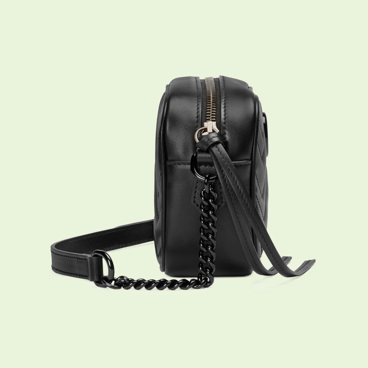 GG Marmont Mini Black Shoulder Bag