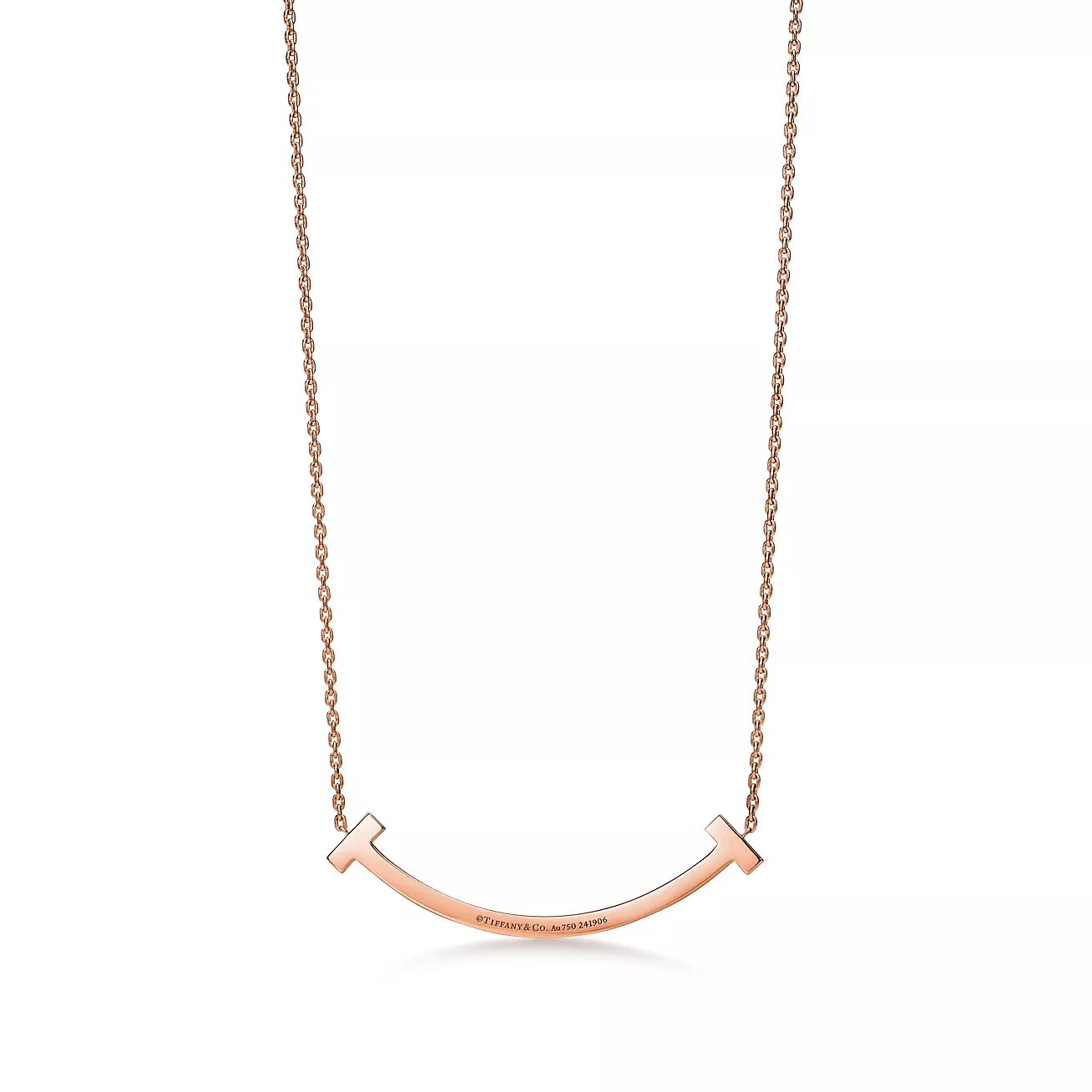 Smile Medium Pendant in Rose Gold