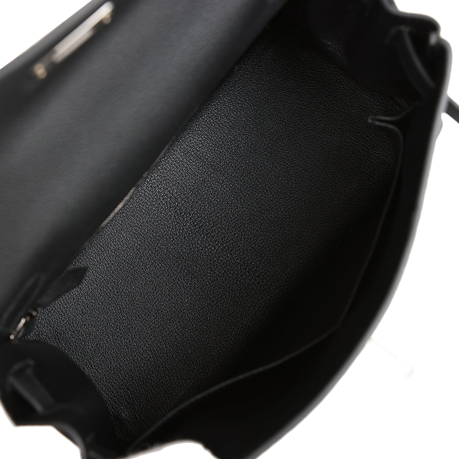 Kelly Retourne 28 Black Togo Palladium Hardware