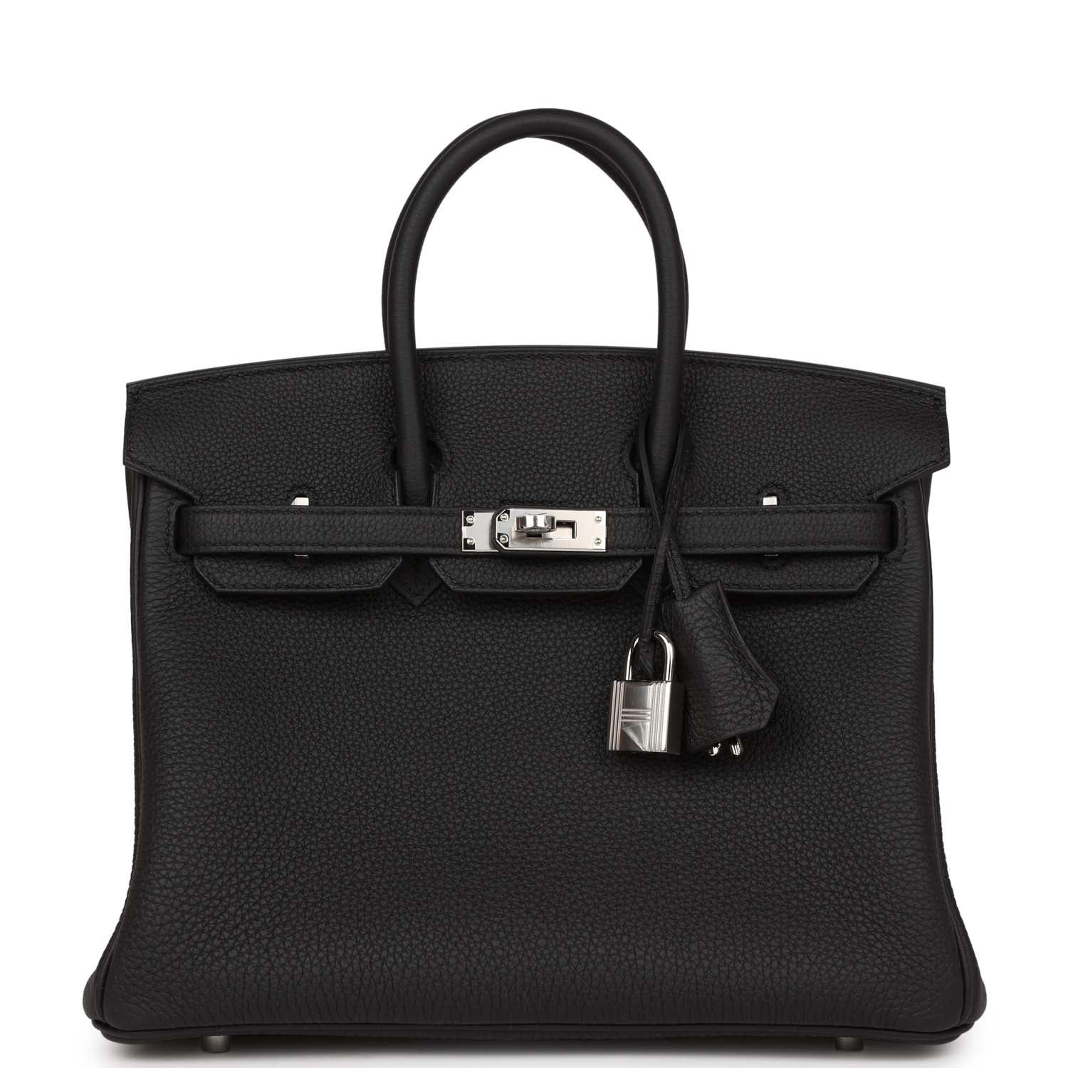 Birkin 25 Black Togo Palladium Hardware